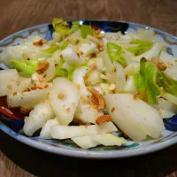 梨とセロリのサラダ|古尾谷りかこさん