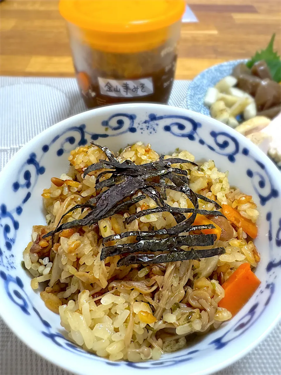 金山寺味噌おこわ|morimi32さん