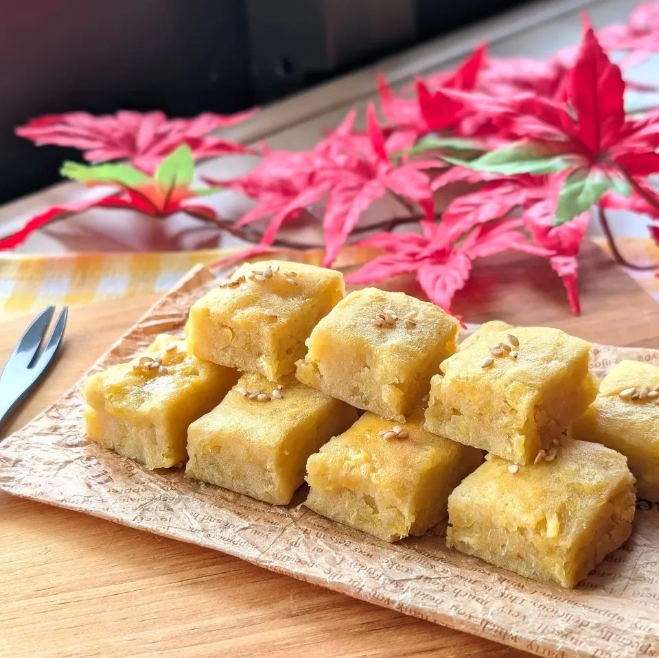 レンチンで簡単！スイートポテト🍠💕|ちょこさん