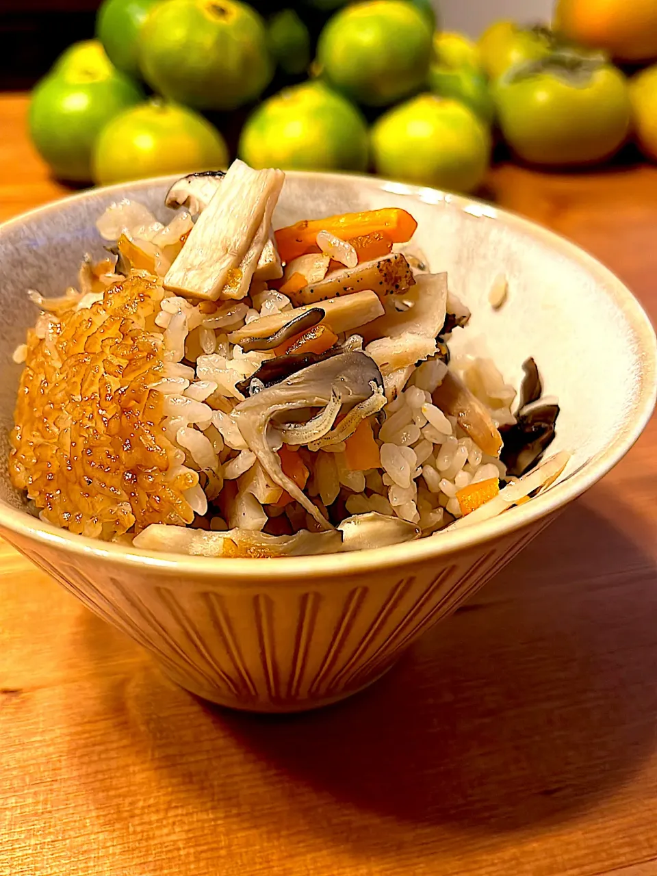 きのこの炊き込みご飯|おさかなさん