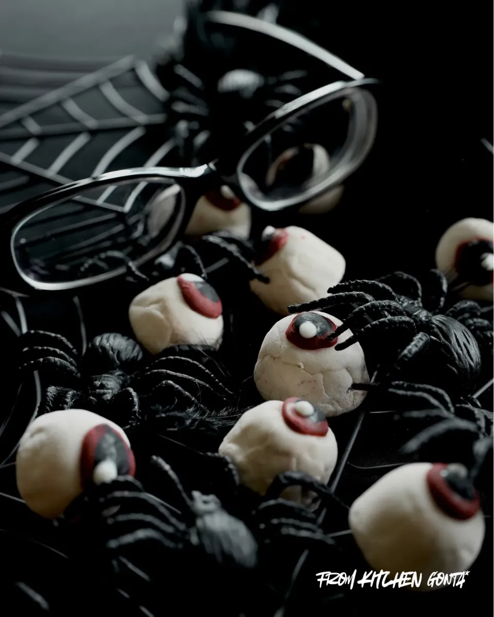 マシュマロで作る★ホラー目玉|gonta*さん
