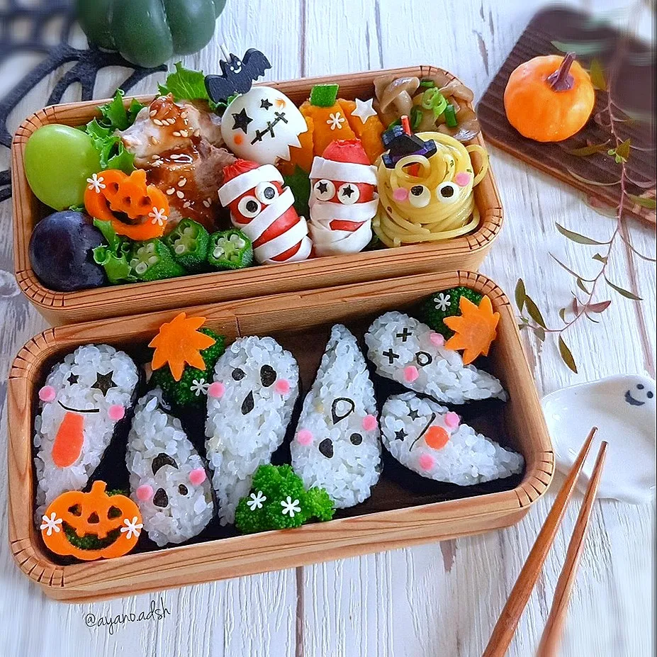 コバケちゃん👻ハロウィン弁当|ayano.adshさん