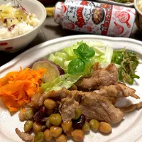豚と豆のYummy!焼き|むぎこさん