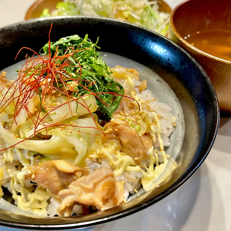 鶏ハラミ丼|ぎんさん