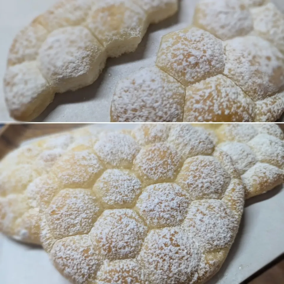 ハニカム模様のはちみつバターパン|chiaraさん