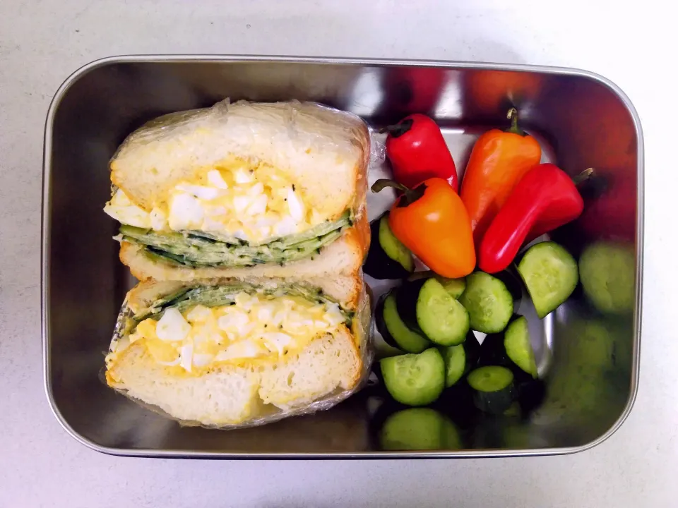 青瓜鸡蛋三明治|Yilinさん