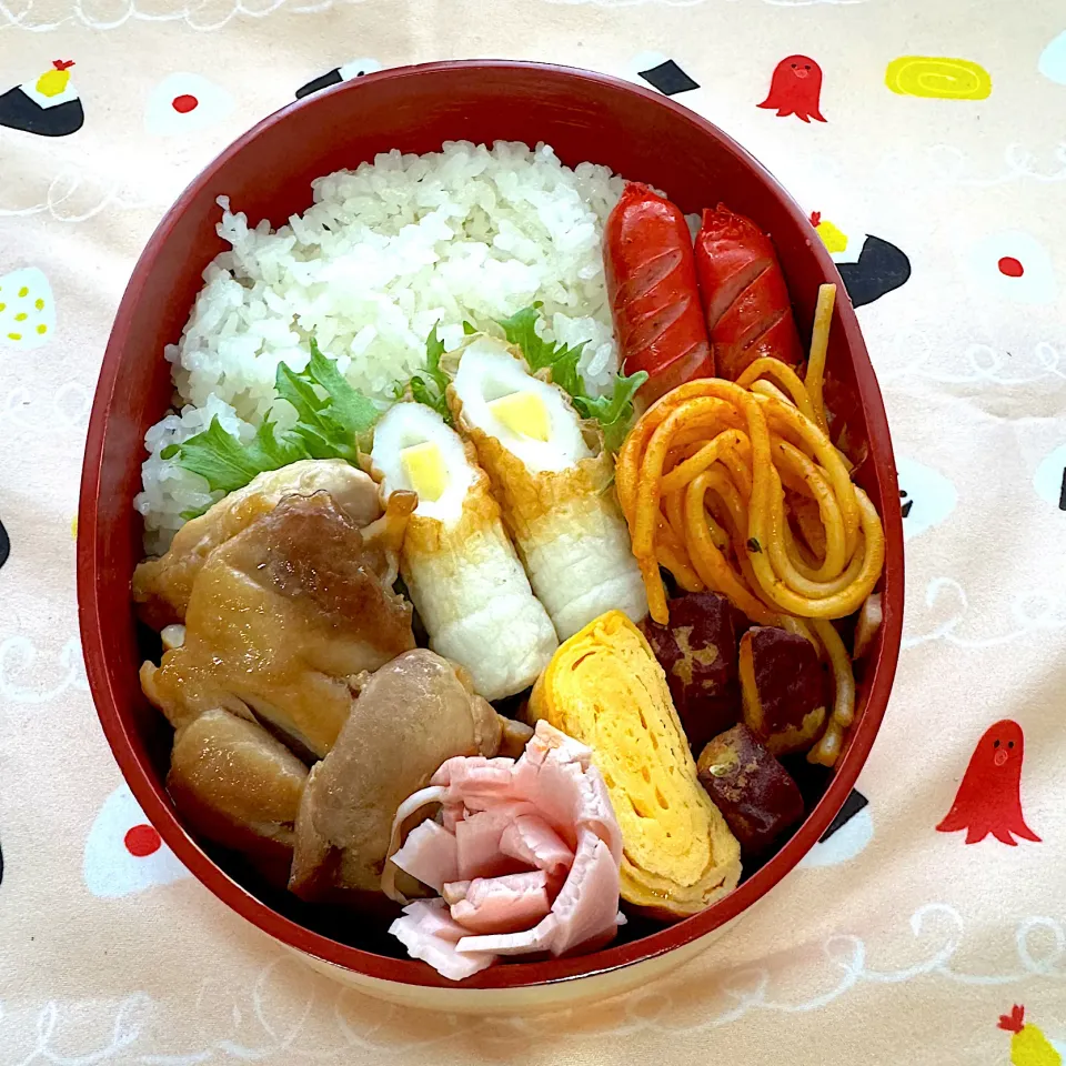 10月4日⚾️照りチキ弁当|ぽんちゃんさん