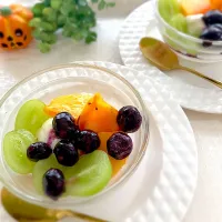 秋のグリークヨーグルト風|花🍀さん
