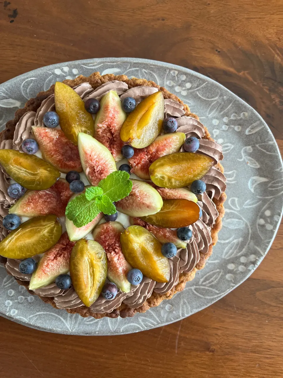 無花果の秋色タルト|さあママさん