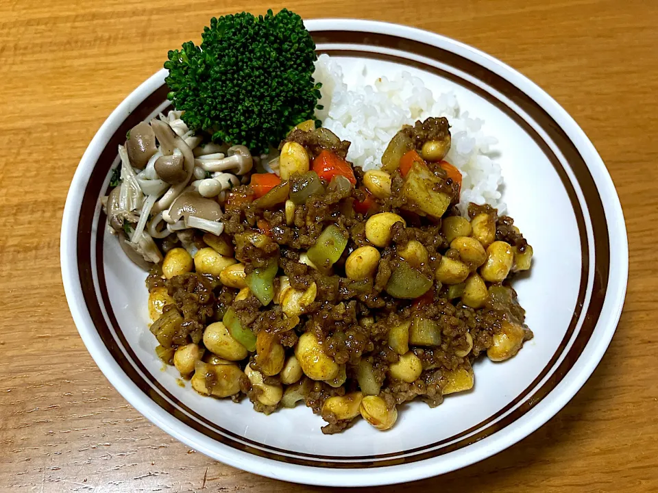 ＊大豆と根菜のドライカレー🍛＊|＊抹茶＊さん
