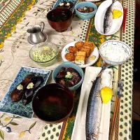 今日の昼ご飯  なびが作ってくれました