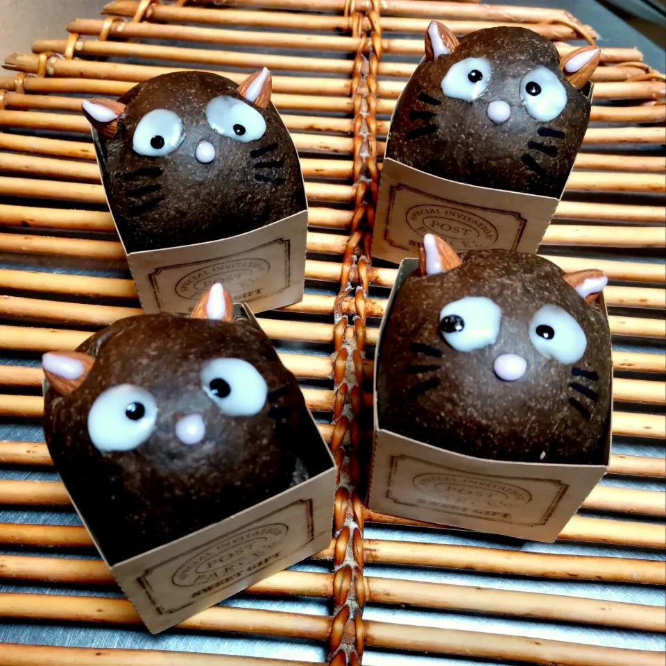 ハロウィンの黒猫あんぱん|ne-neさん