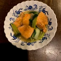 鮭と青梗菜、シメジのあんかけ|Moray74さん