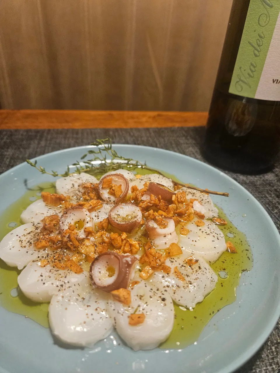 タコの温かいカルパッチョ|nzmstさん