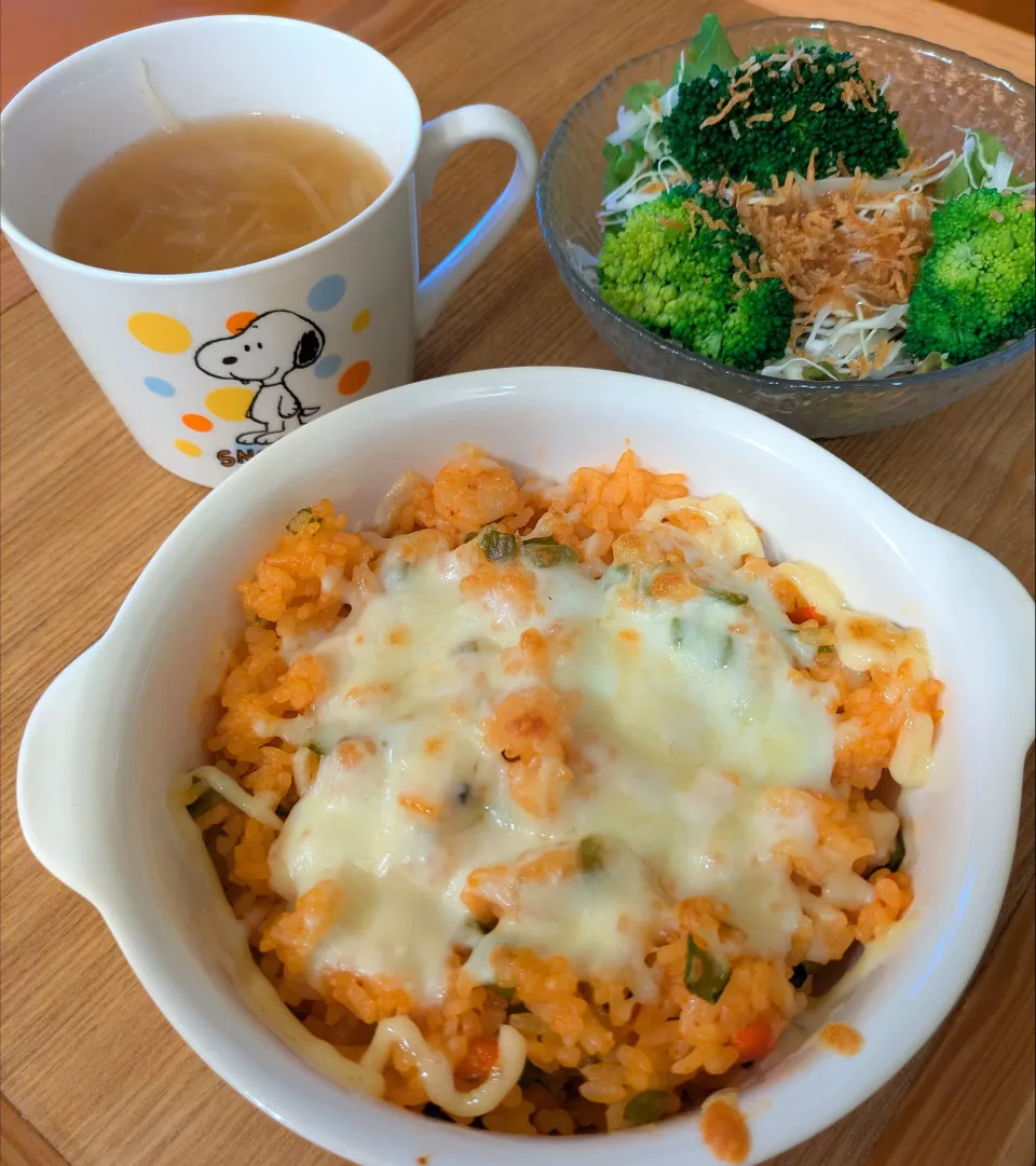 ☆シーフードドリア　☆サラダ　☆スープ|chikakoさん