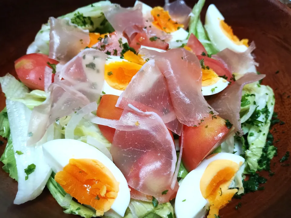 生ハムサラダ|Takkiさん