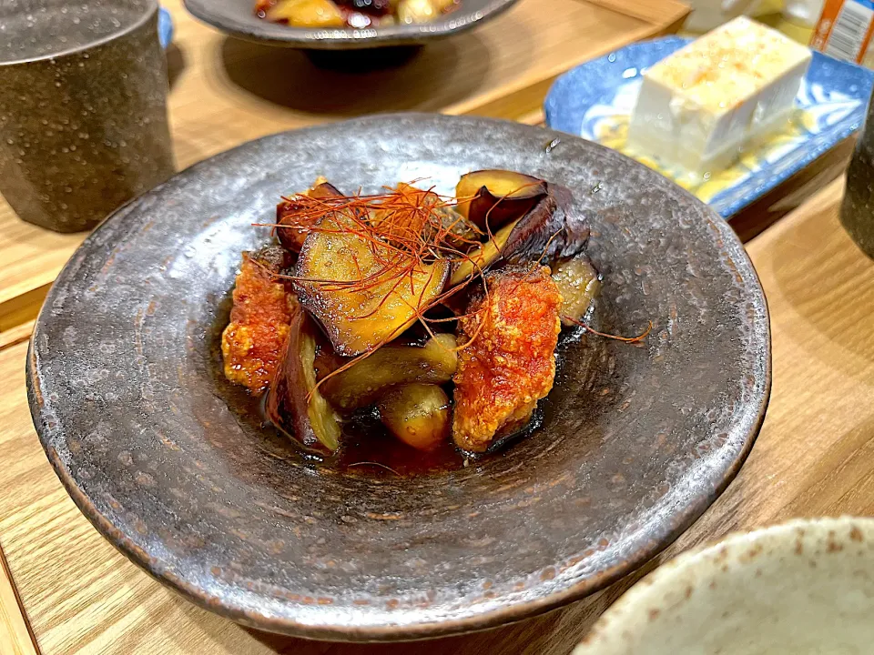 鮭とナスの南蛮漬け|あかさん