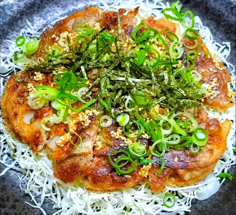 れんこんチヂミ|にゃん(=^・^=)さん