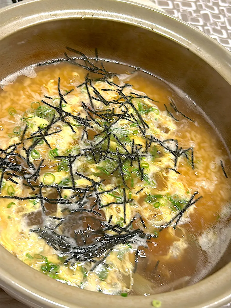 つのぎ鍋の後の雑炊|amiさん