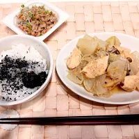 鶏肉大根の煮物|さくらまるさん