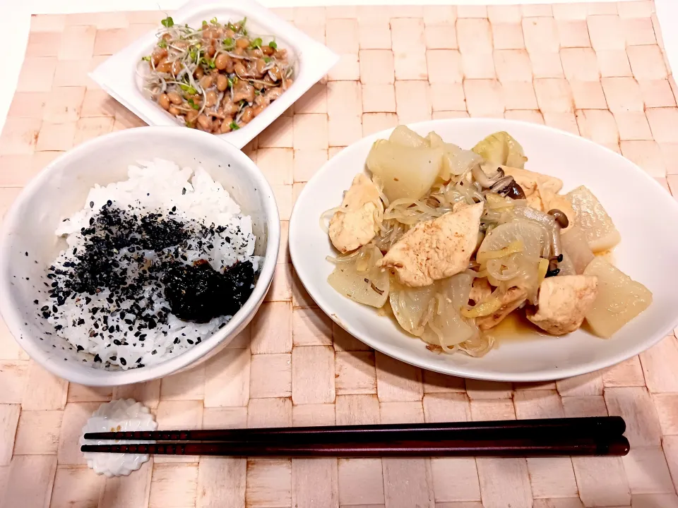 鶏肉大根の煮物|さくらまるさん