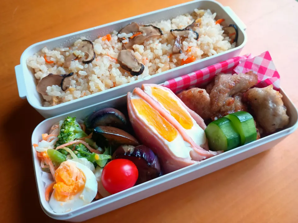 次男弁当|tamagomagomagoさん