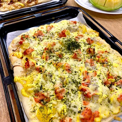 「ニップン　強力小麦粉　ゆめちからブレンド」を使ってみたSnapdishの料理・レシピ写真:ピザ