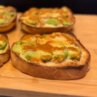 アボカドのワサビ・マヨ・醤油のオープンサンド|tay___75さん