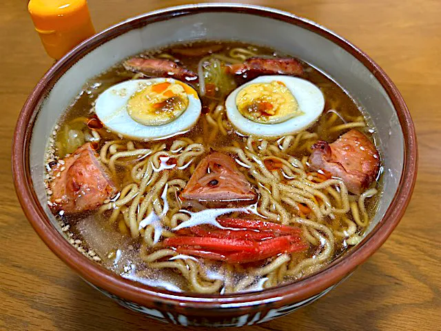 マルちゃん正麺🍜、醤油味❗️(^_^)💫|サソリさん