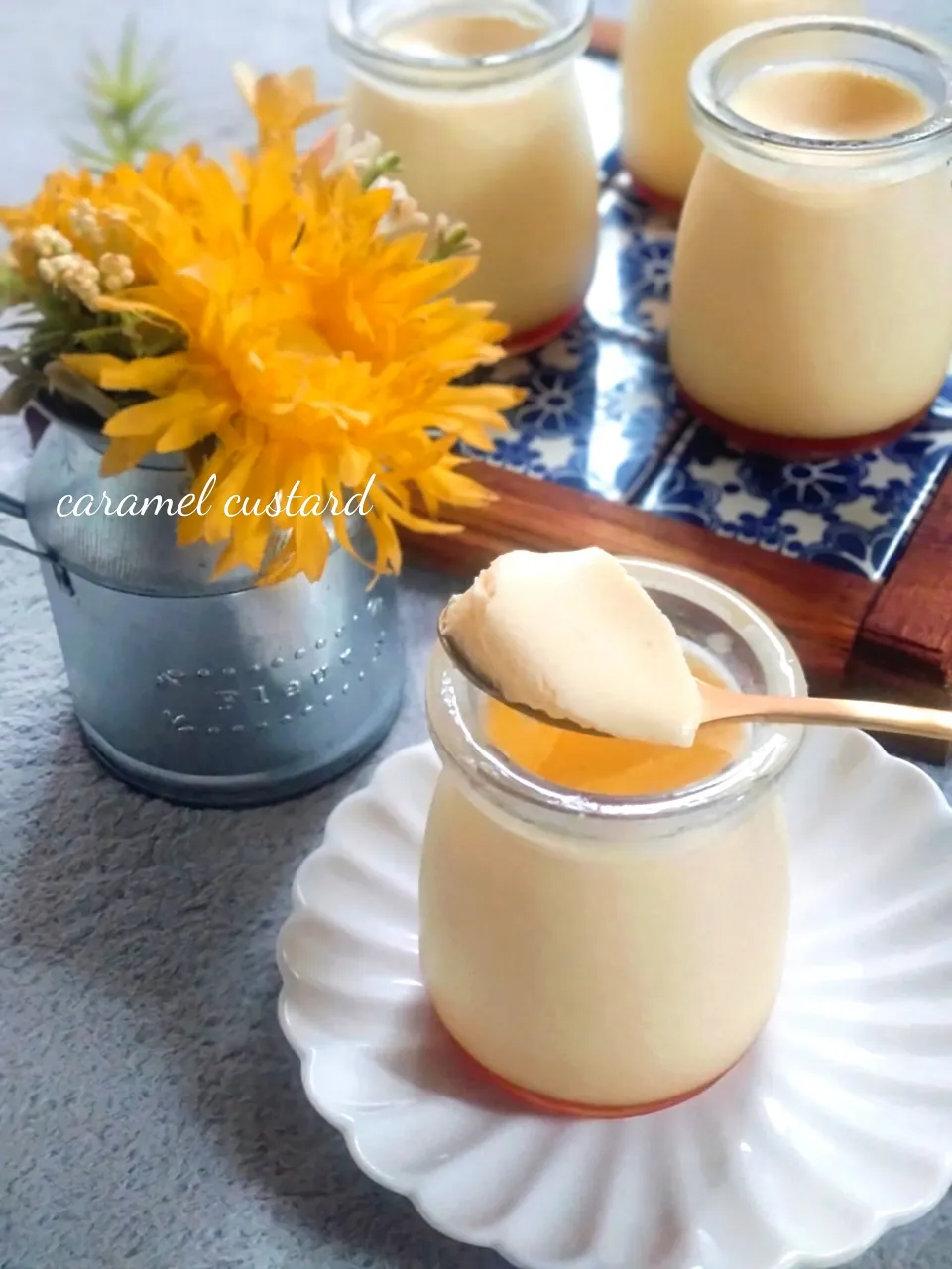 カスタードプリン|B L U E 🍴さん