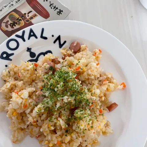 「しいたけ茶袋入　 スタンドパック入 30ｇ入」を使ってみたSnapdishの料理・レシピ写真:チャーハン