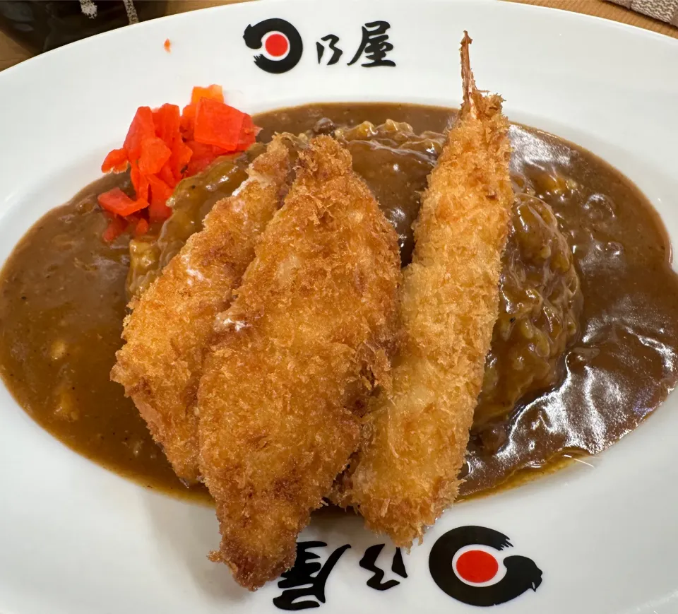 海老・フィッシュフライカレー七分盛り🍛|buhizouさん