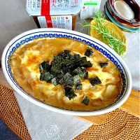 里芋味噌グラタン|カモミールさん