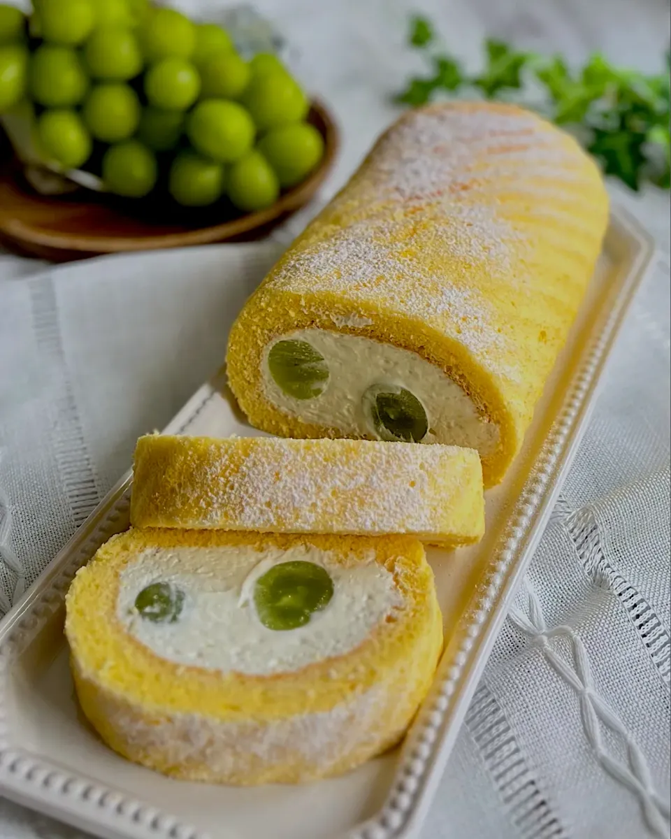 シャインマスカットロールケーキ|あゆさん