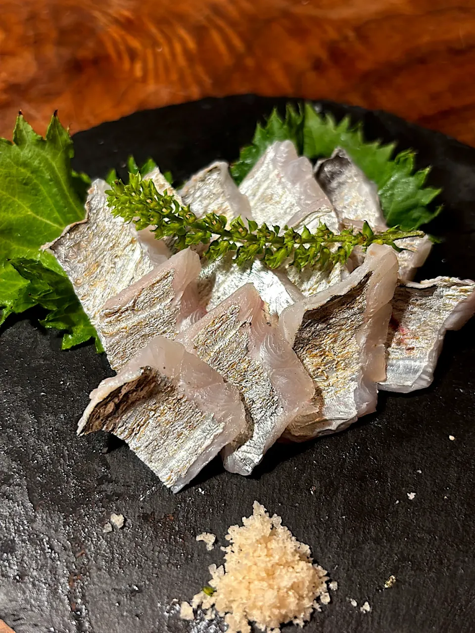 太刀魚の炙り刺し|cozyさん