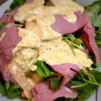 牛肉のタリアータ|名状しがたいゴミムシのようなものさん