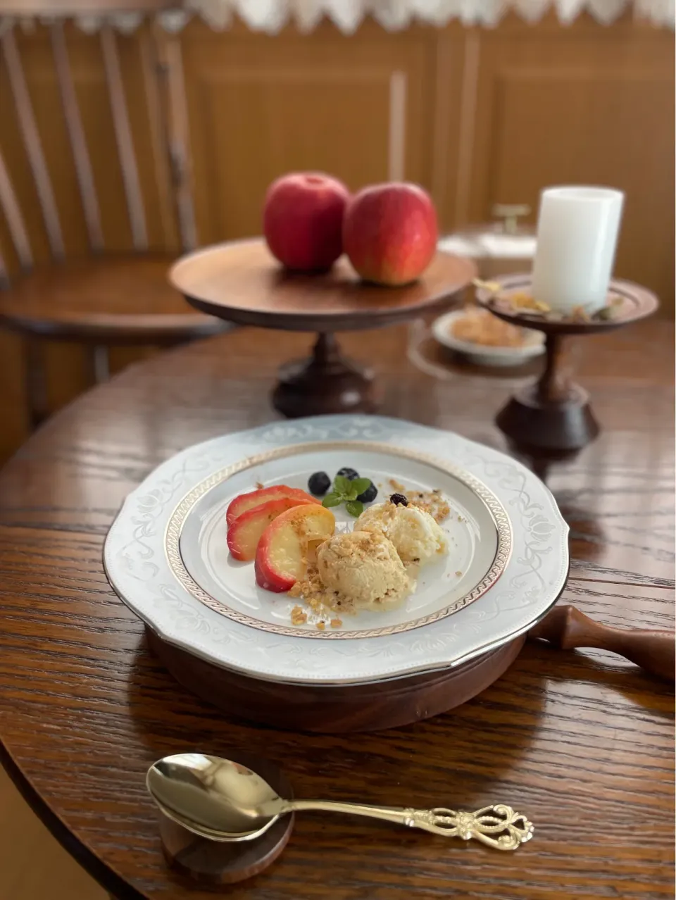 紅玉のソテーアイス添え|m’chinさん