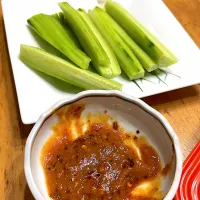 きゅうり　ピリ辛みそ(萬珍楼特製ラー油入り)|pranzoさん