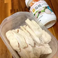 【マルコメ】🍺塩麹パウダー　チキンサラダ|ひよこさん