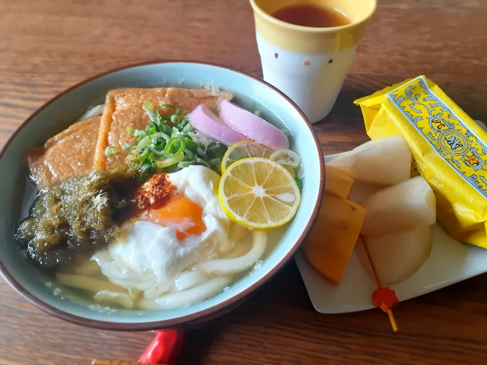 月見きつねうどん🌝🦊|fumfumさん