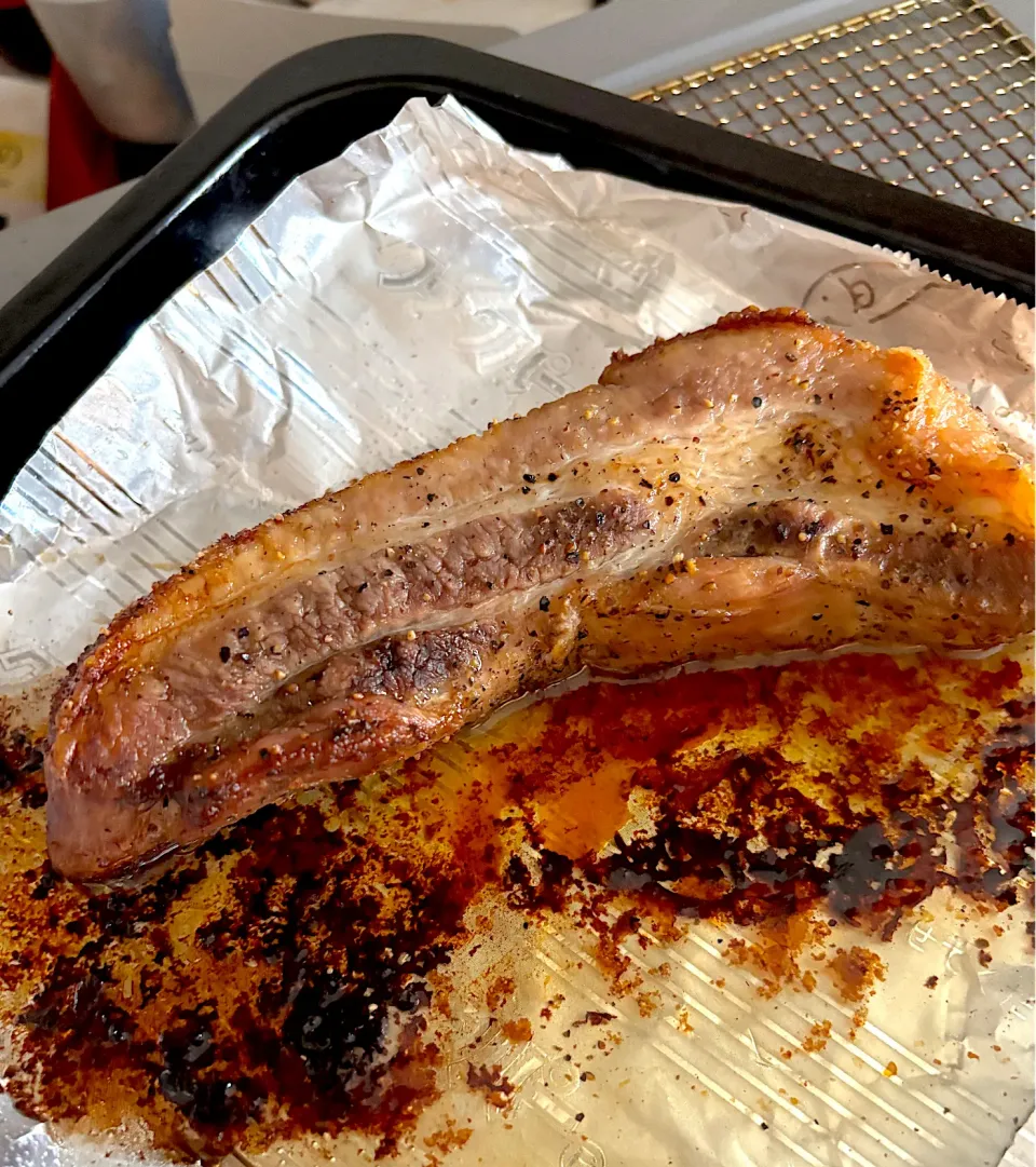 温風オーブントースターで、簡単焼豚作りました🤗👌💕|てるみさん