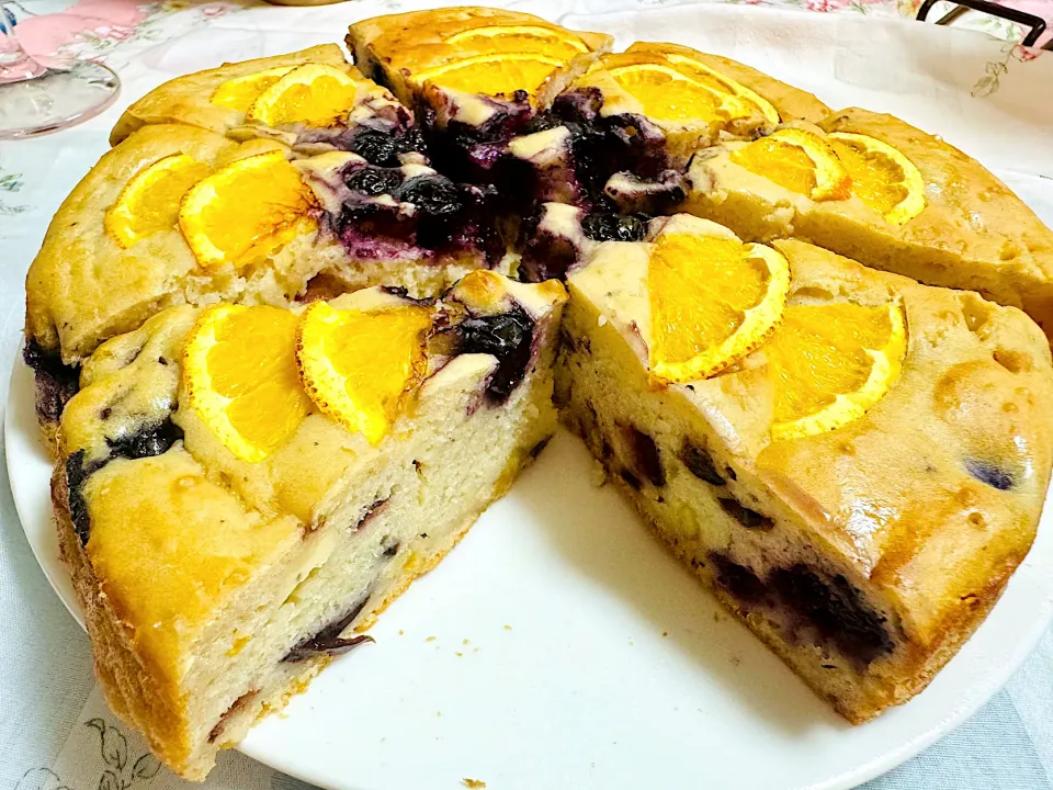 ベリーとチェリーのオレンジ焼き|ことちゃん（facebook坂田琴絵）さん