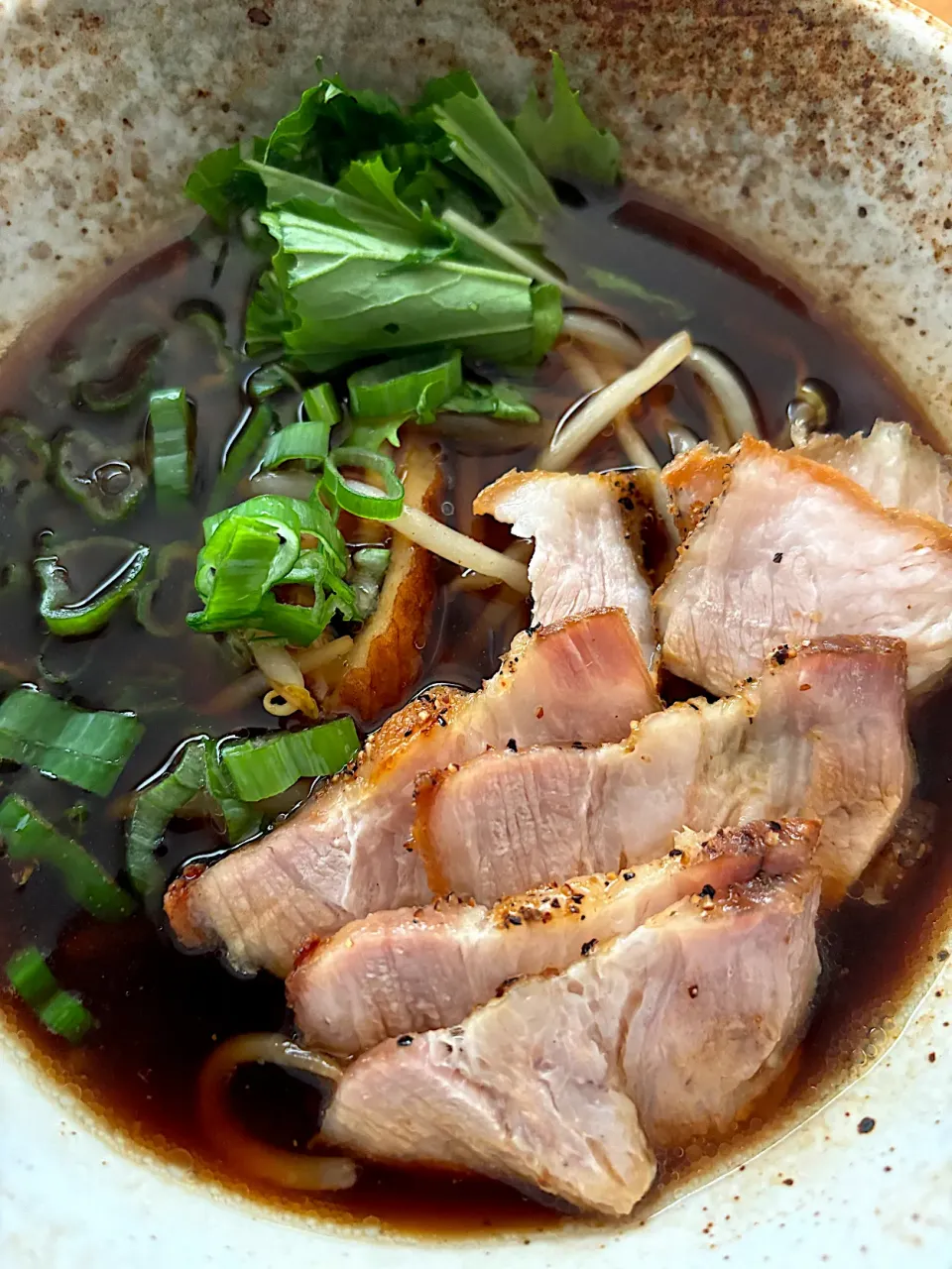 おうち焼豚でチャーシュー麺🍜|てるみさん