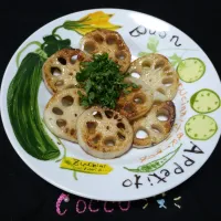 レンコンのシンプル焼き✨|cocco+さん