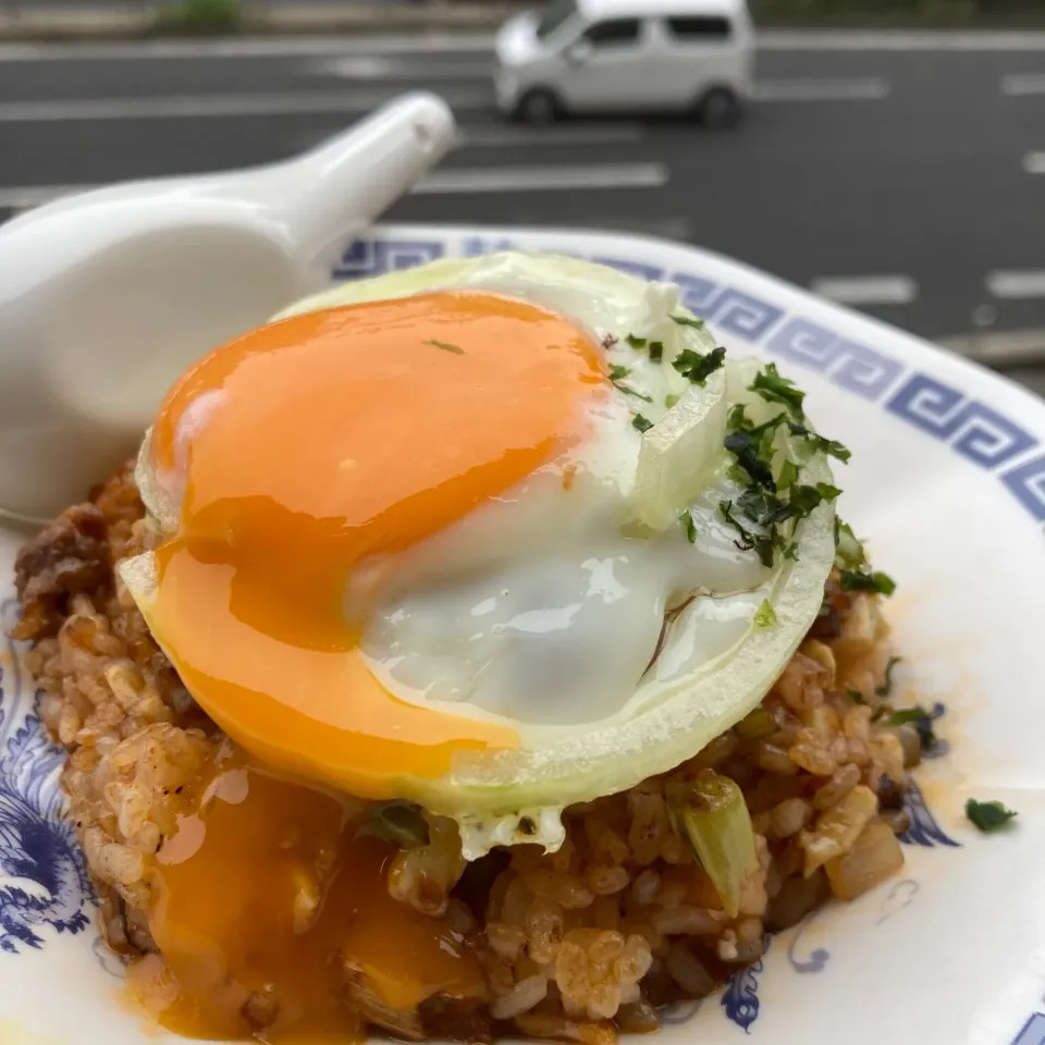 目玉焼きのせケチャップライス|Kさん