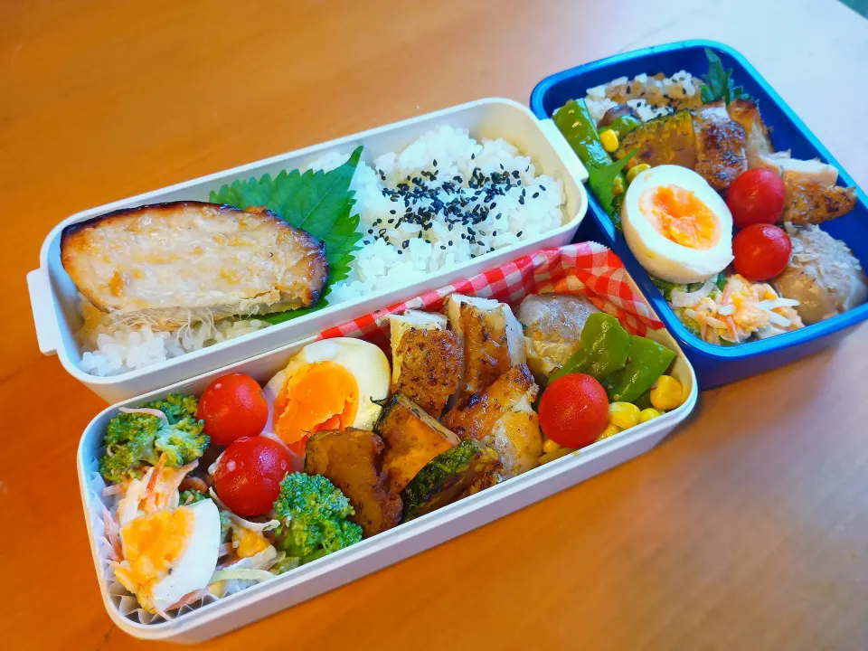 次男・私弁当|tamagomagomagoさん