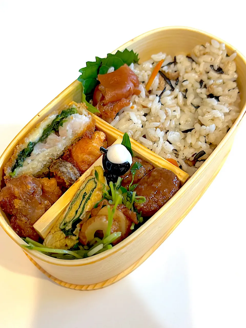2025年10月6日（月）ひじき煮と色々弁当🍱|おもち女王さん