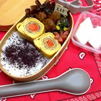 10/6 ミートボール明太卵巻き弁当|JUNe28さん