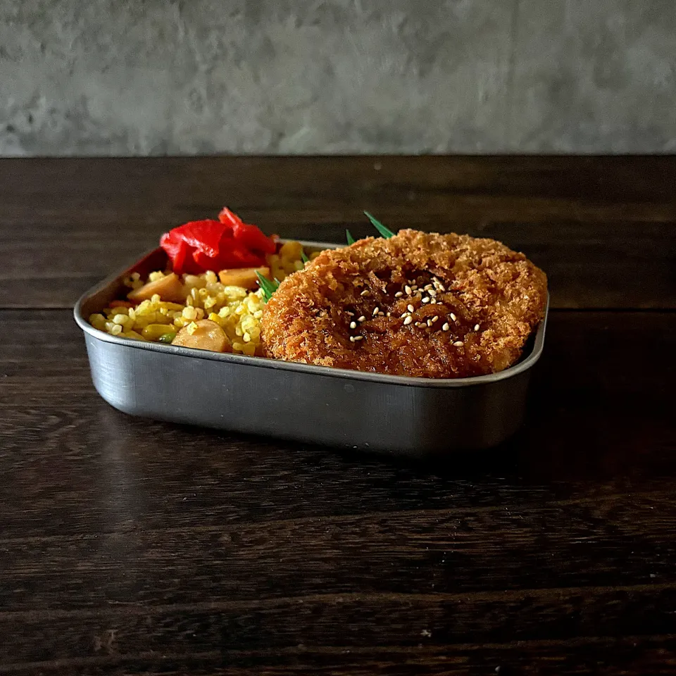 カレーチャーハン弁当|mihooobuuさん