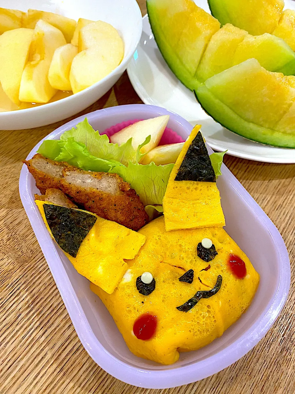 しばざきまりさんの料理 オムライス弁当|しばざきまりさん